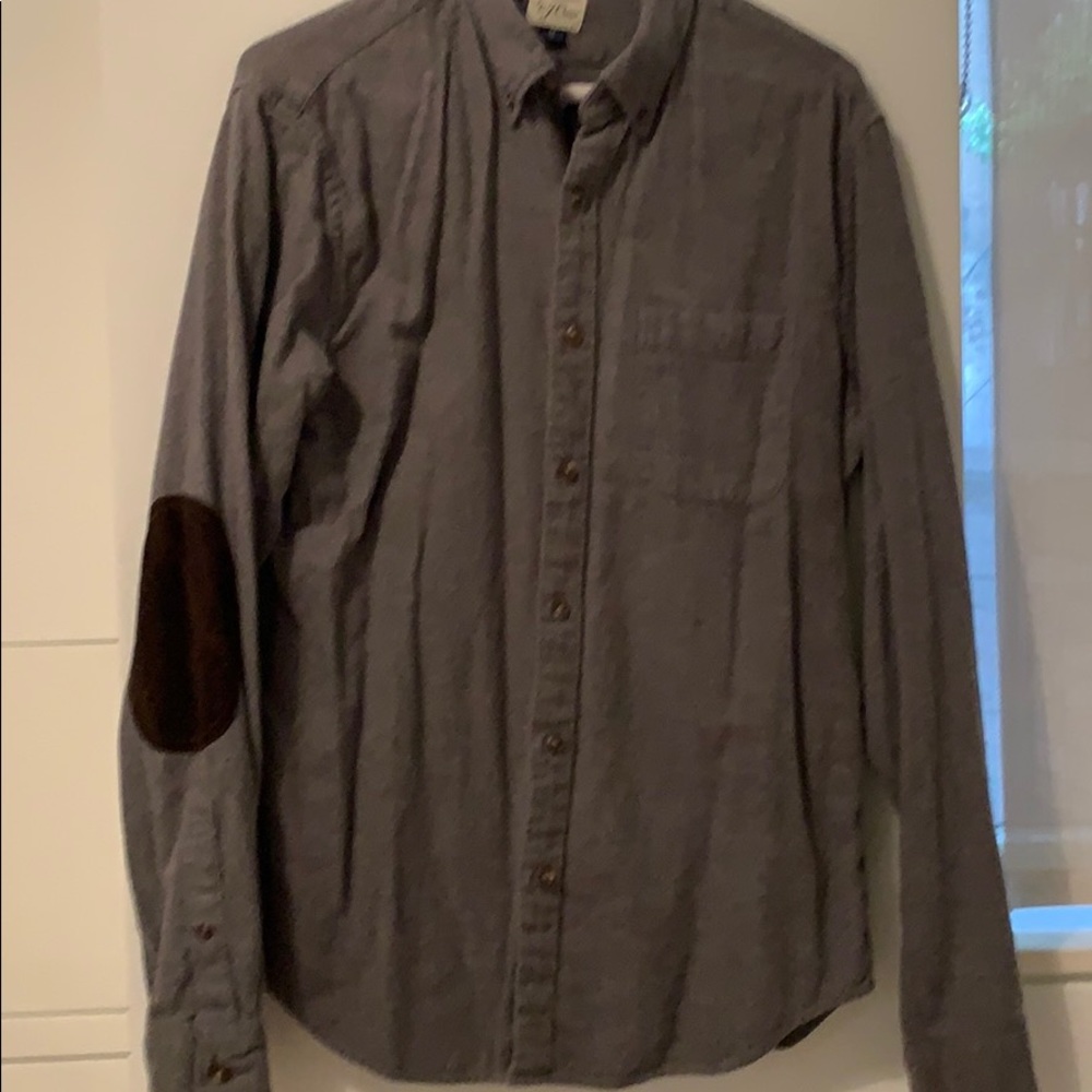 J Crew Dark Grey Flannel